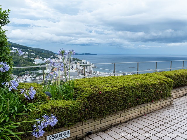 リゾナーレ熱海のスイートルームからの景色