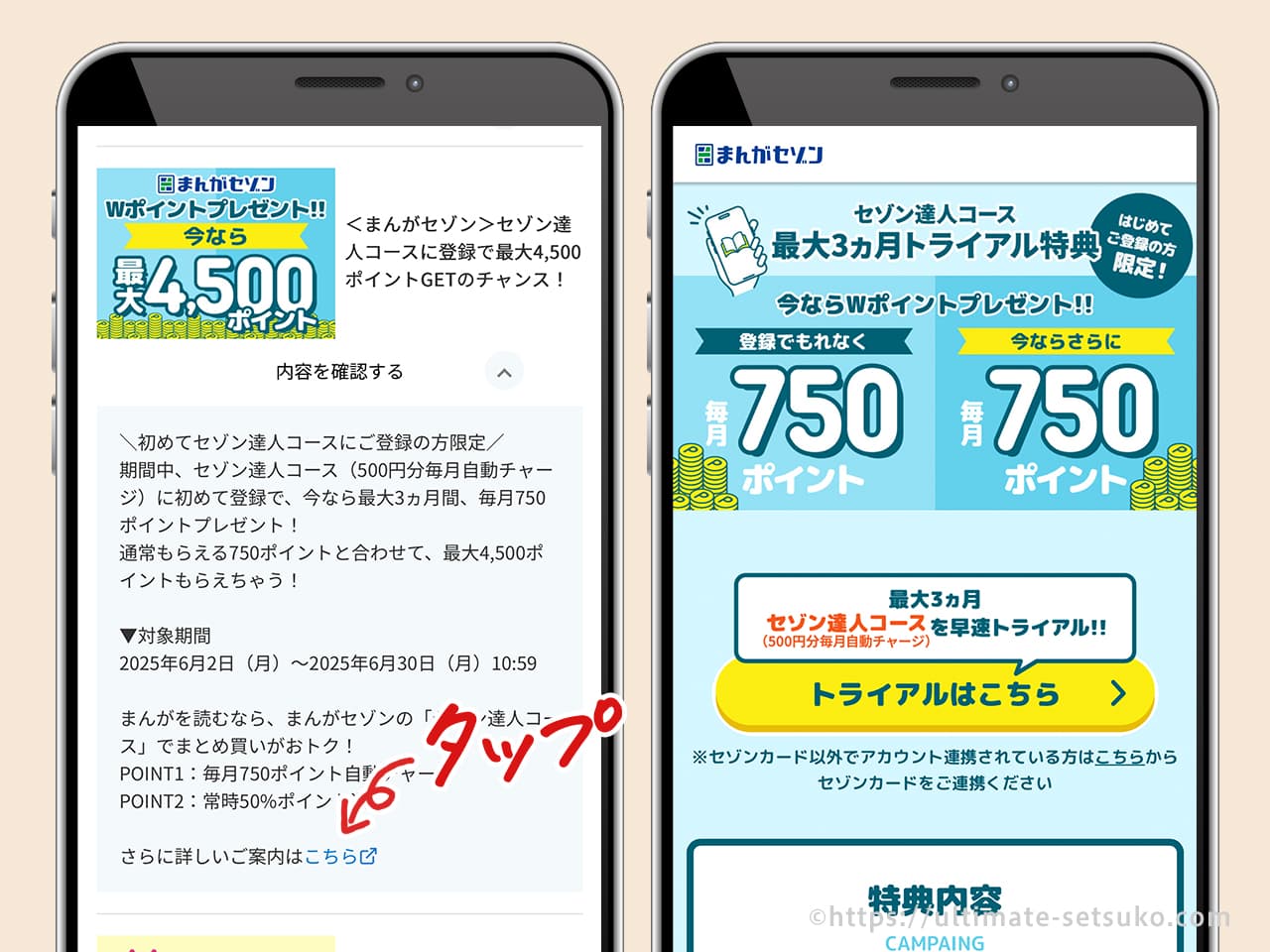エントリー不要なキャンペーン