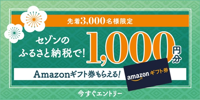 セゾンふるさと納税2020年10月のキャンペーン