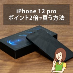 iphoneやipadなどapple製品の購入でポイントを2倍にする方法