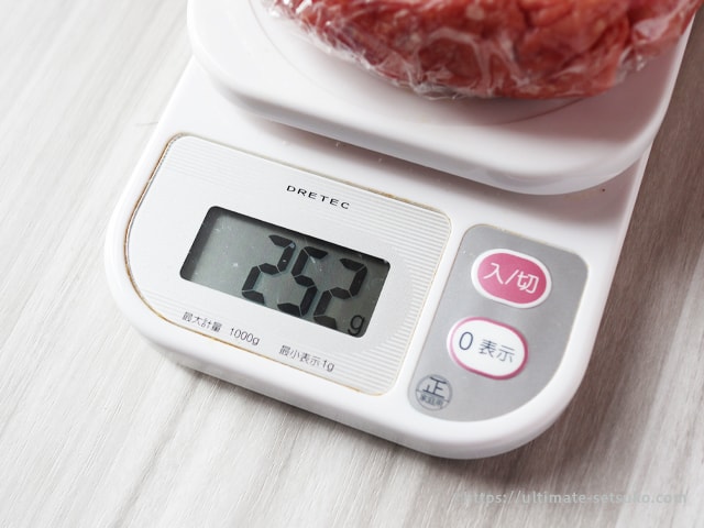 コストコ合挽き肉の冷凍保存方法！ラップに小分けで急速冷凍