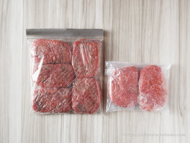 コストコ合挽き肉の冷凍保存方法！ラップに小分けで急速冷凍