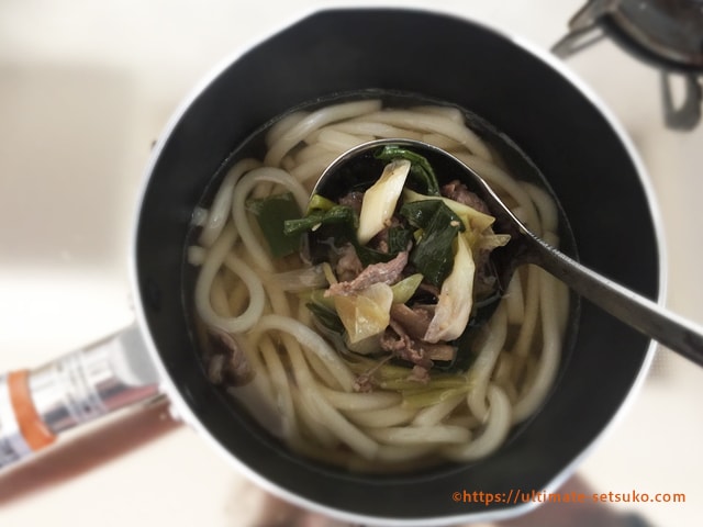 プルコギアレンジ お肉の旨みがたっぷり出汁のプルコギうどん