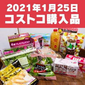 【2021年1月第1弾】節子のコストコ購入品