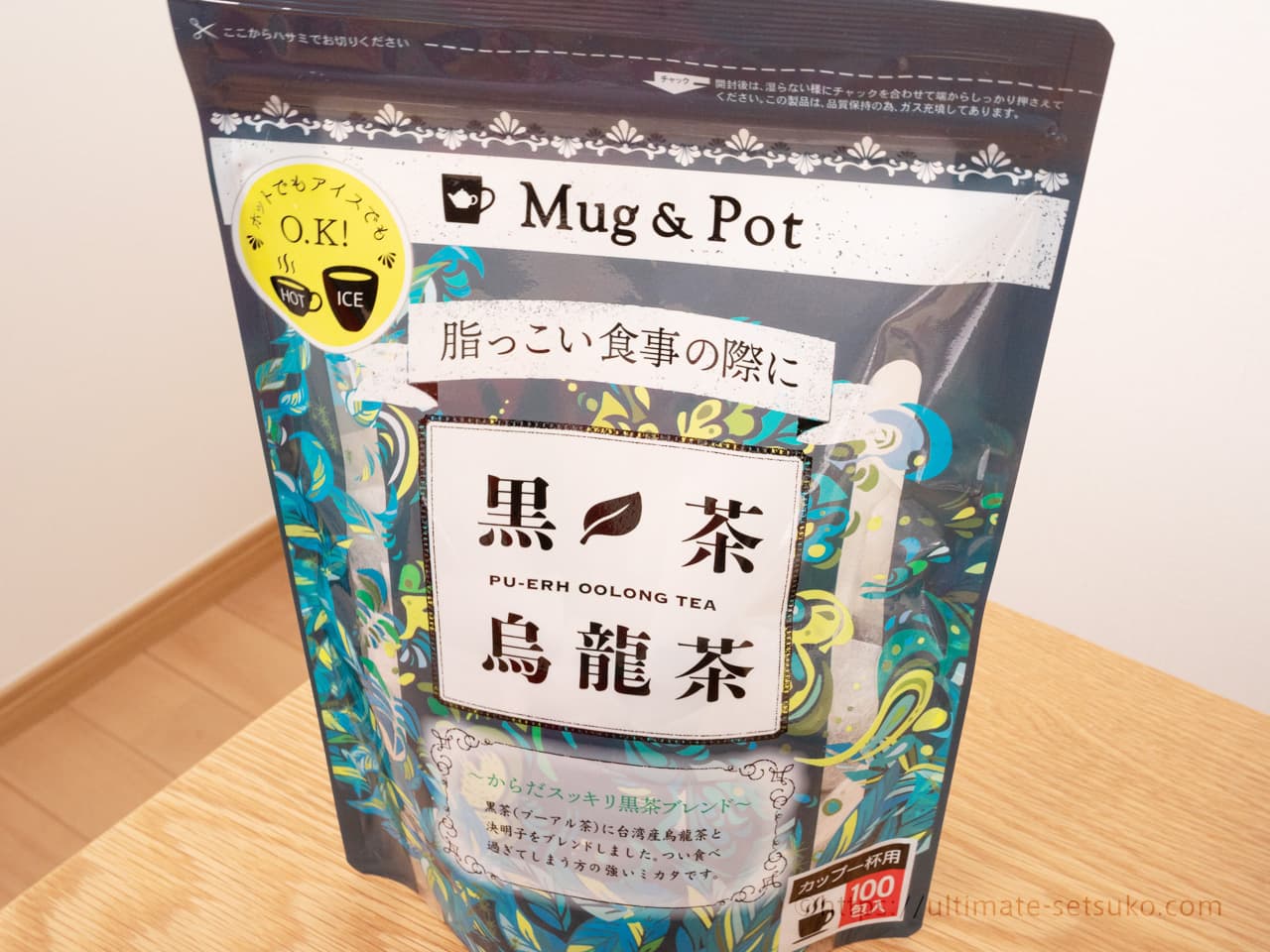 【リピート品】Mug＆Pot 黒茶烏龍茶 998円（税込）