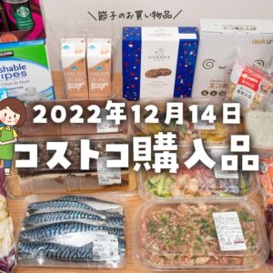 【節子のコストコ購入品】12月14日分！クリスマス＆年末限定品がたくさん登場。引きこもり準備の第2弾