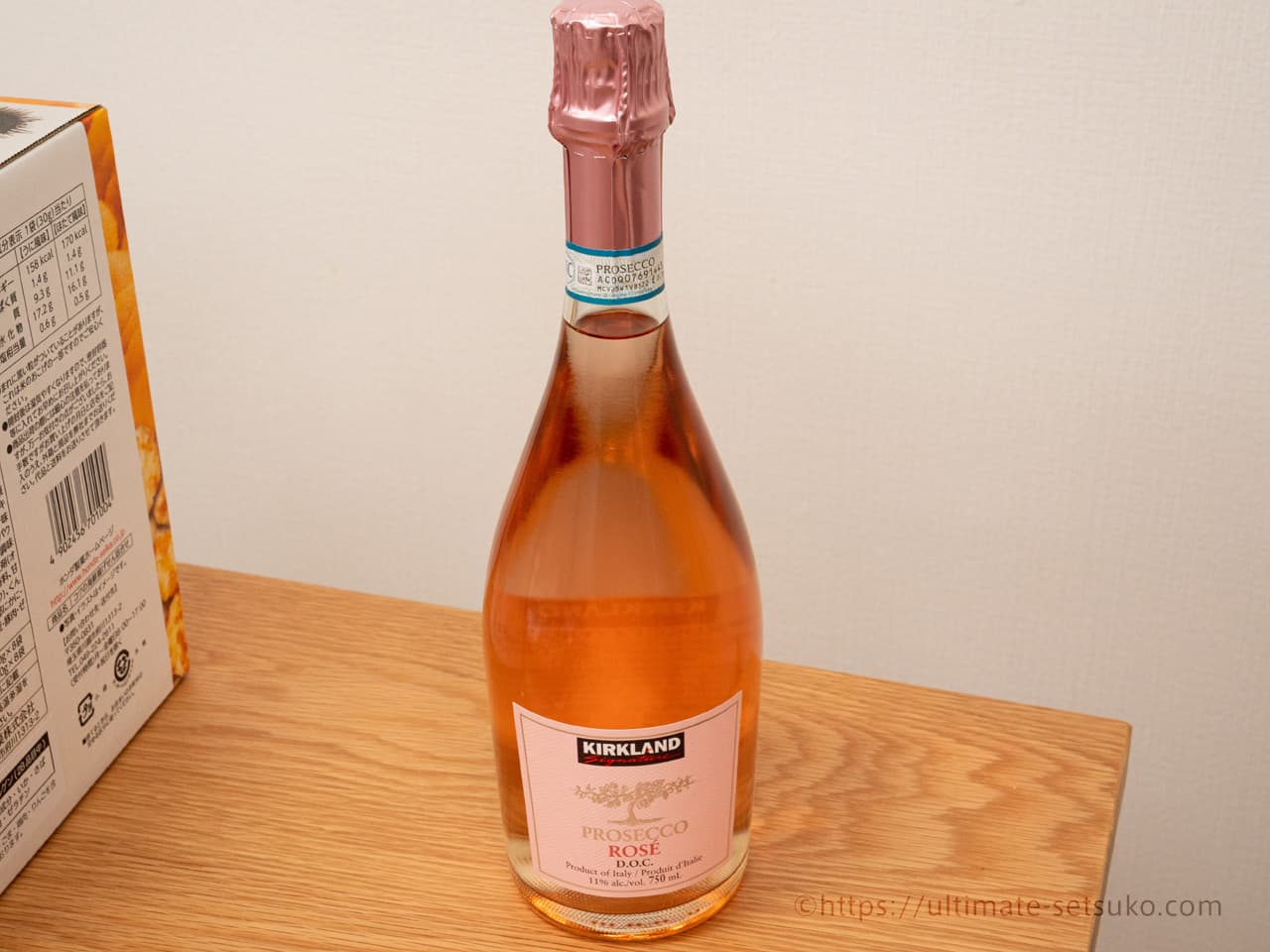 【新商品】KIRKLAND PROSECCO ROSE 3,394円（税込）