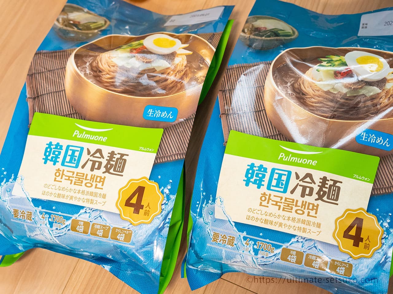 【リピート品】韓国冷麺 998円（税込）×2