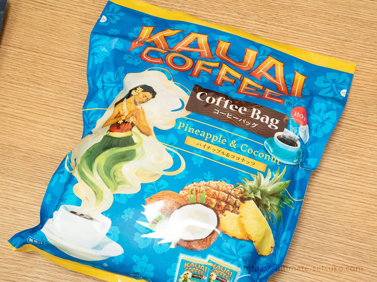 【新商品】KAUAI COFFEE パイナップル＆ココナッツ2,280円（税込）