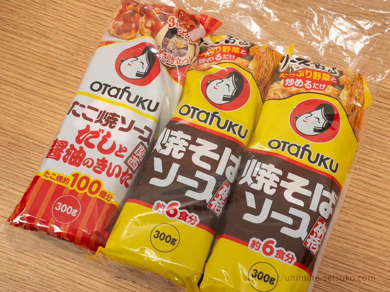 オタフク タコ焼きソース＆焼きそばソース 768円（税込）