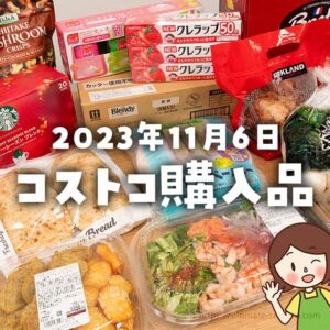 【節子のコストコ購入品】11月6日分！パン新作＆割引品多数～試食もたくさんありました