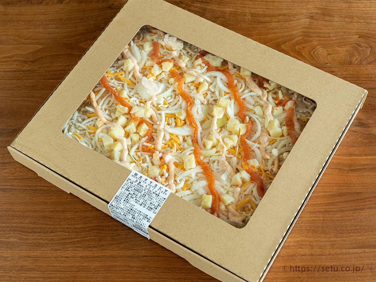 【新商品】明太子マヨピザ 1,580円(税込)