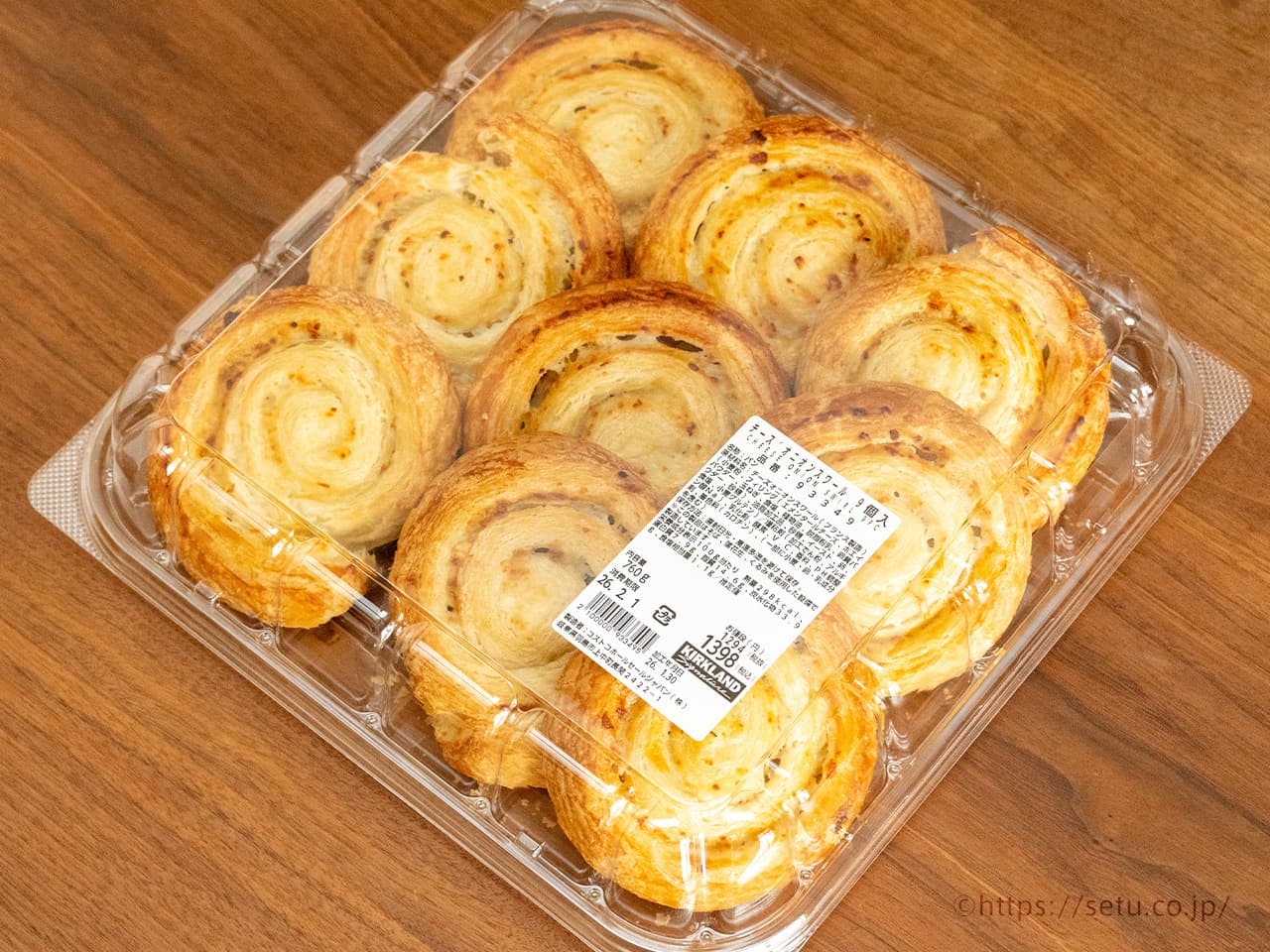 【新商品】チーズオニオンスワール 1,398円（税込）