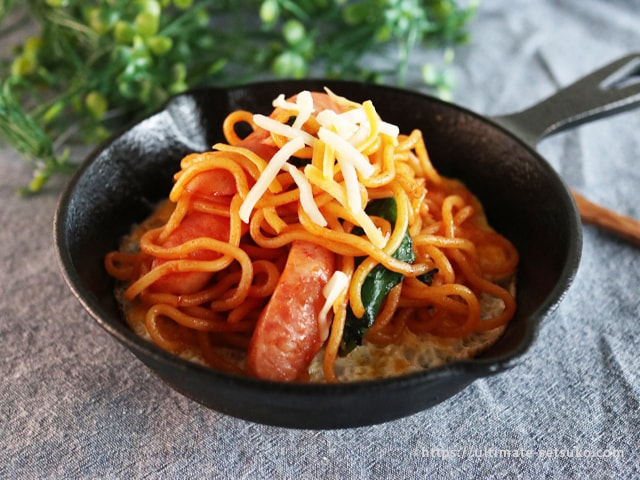 コストコ 麺屋あおき ナポリタン風 太麺焼きそば