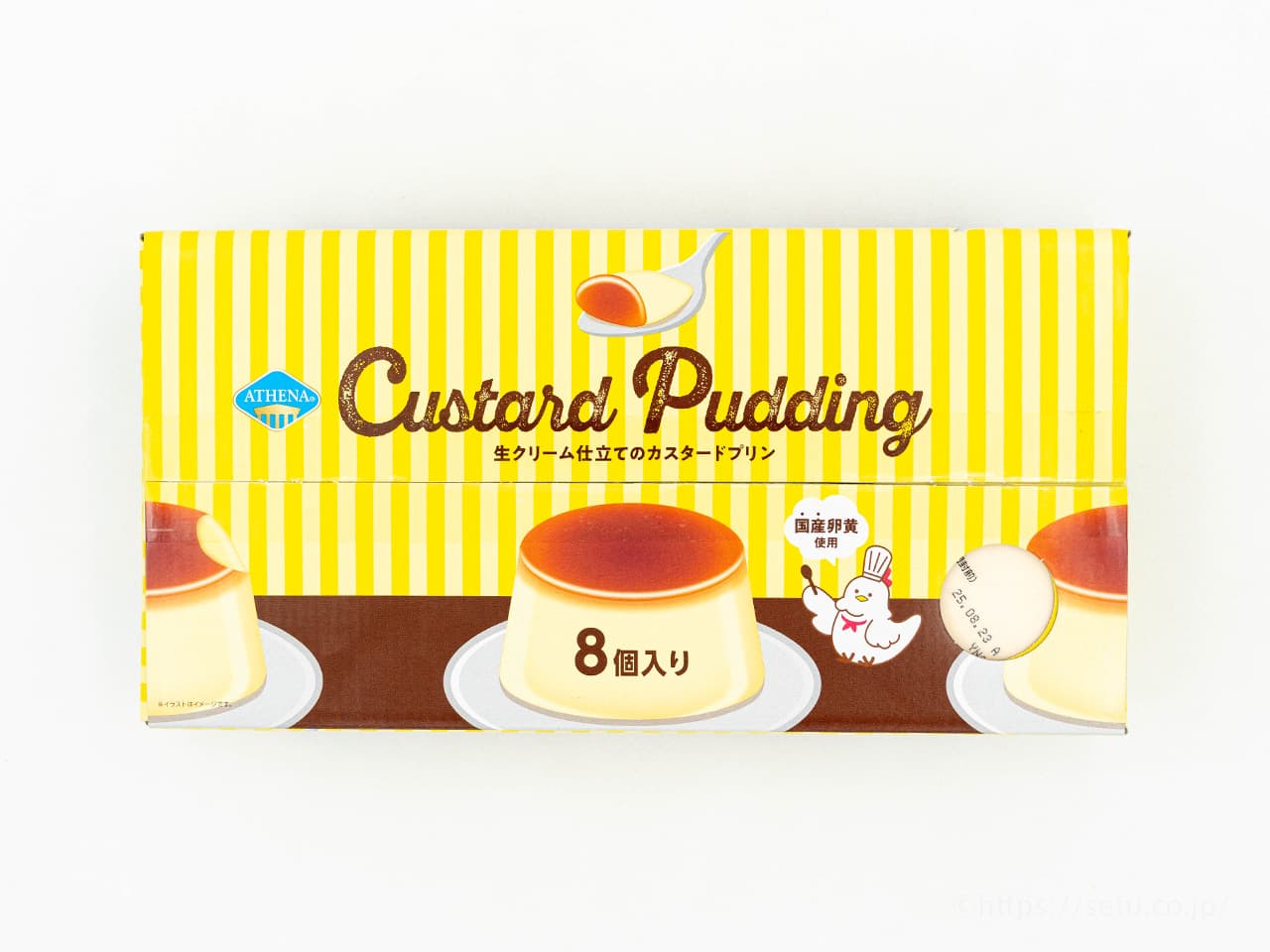 コストコ新商品！ATHENAの生クリーム仕立てのカスタードプリンはシンプル原材料なのにめちゃウマでおすすめ