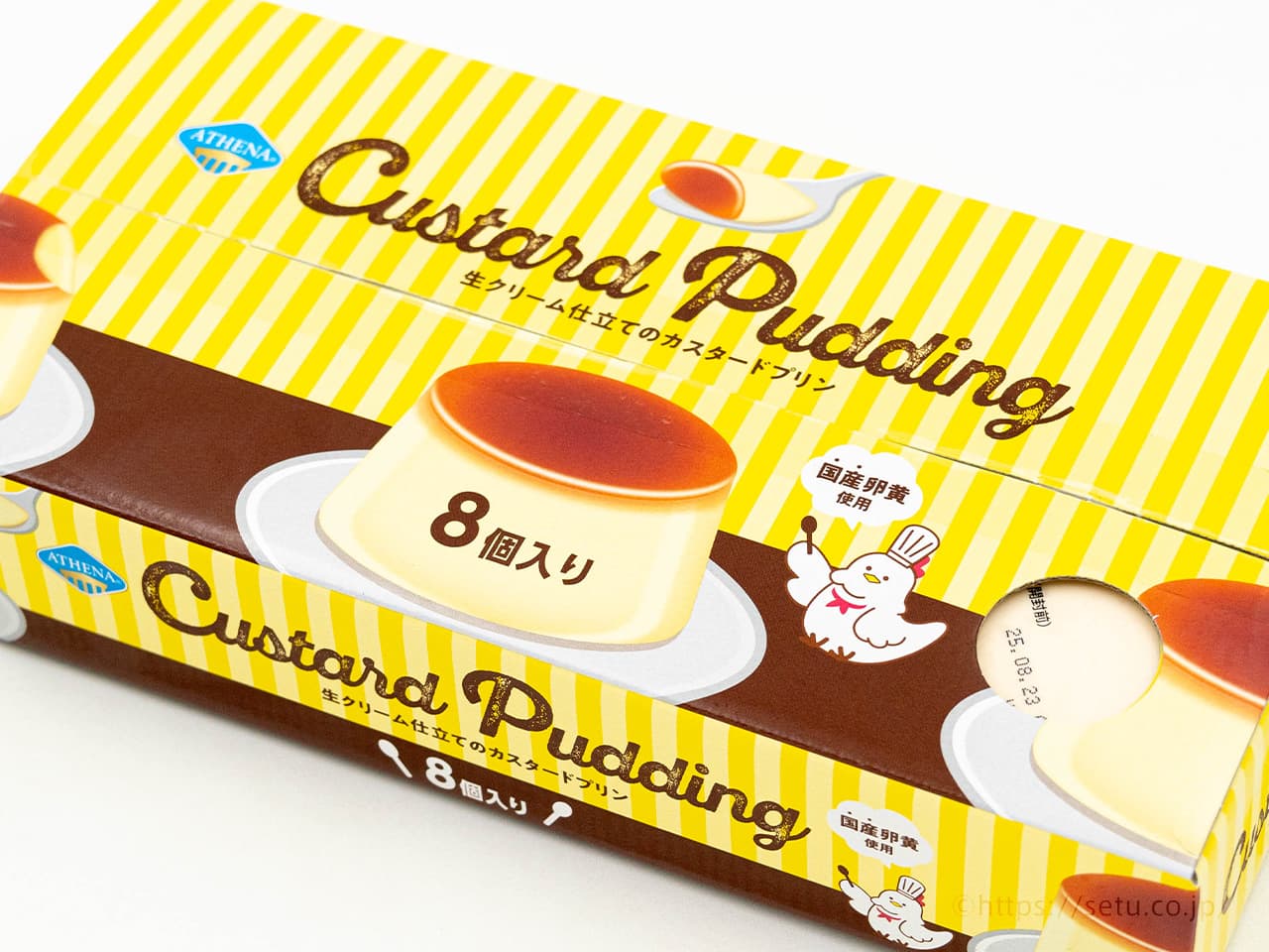 コストコ新商品！ATHENAの生クリーム仕立てのカスタードプリンは