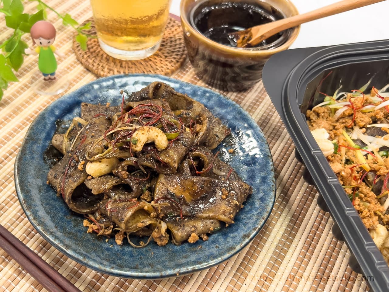 ソースに麺が絡んで美味