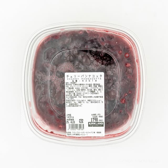 今年も出た！コストコ新商品のチェリーパンナコッタのレビューと綺麗に冷凍保存する方法