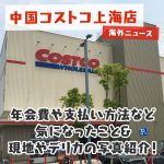 中国の上海コストコは最先端のシステムが導入されててすごい！価格は日本とほぼ一緒