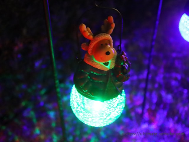 コストコクリスマス商品！サンタのソーラーライトが可愛い！クラック