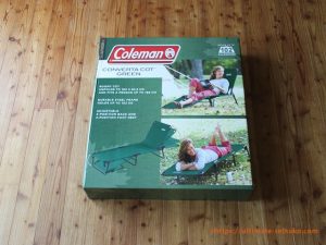 Coleman コットグリーン アウトドアチェア