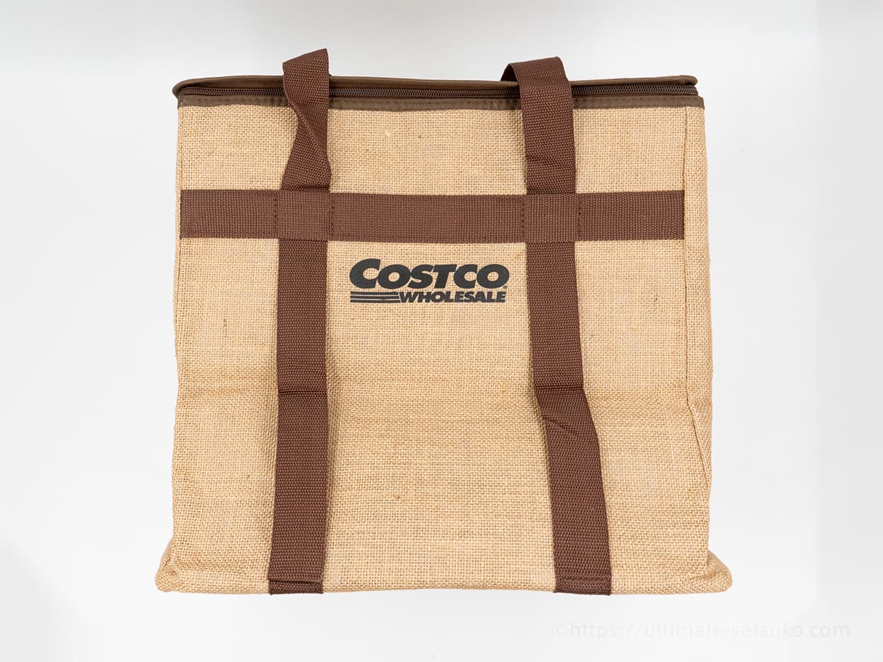 コストコの新クーラーバッグは茶色のジュートデザイン！いつ買える