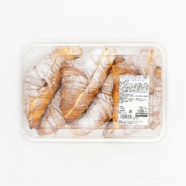 コストコ新作ベーカリーはカスタードクリームクロワッサン！甘さ控えめのスイーツパン