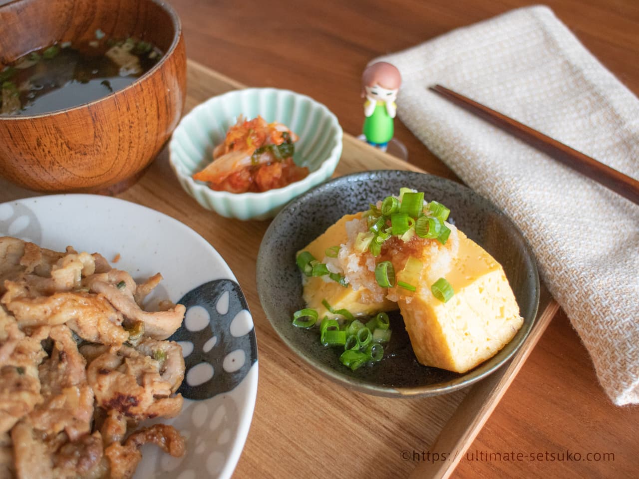 食事の＋一品に