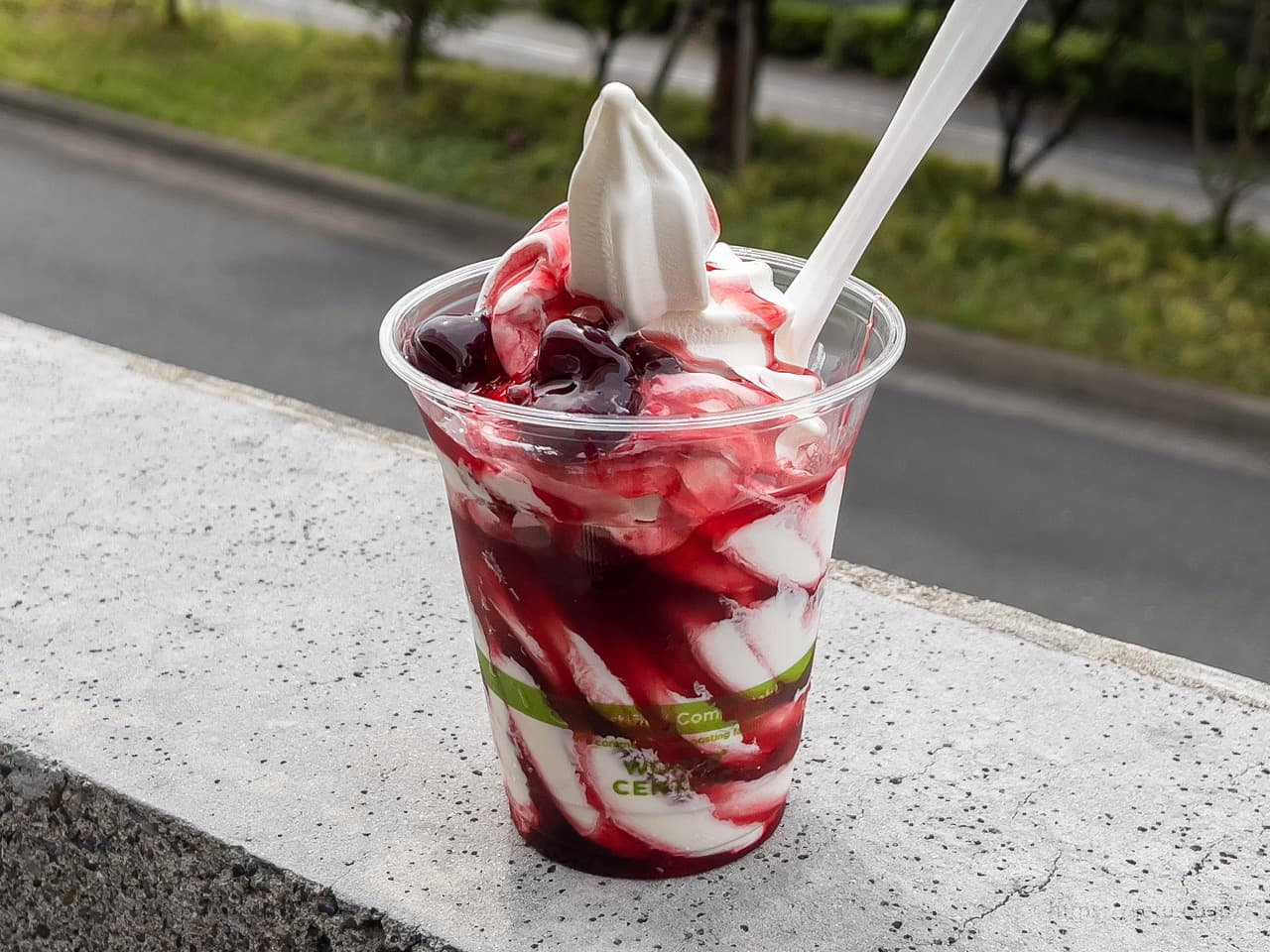 サクランボのシロップ漬け