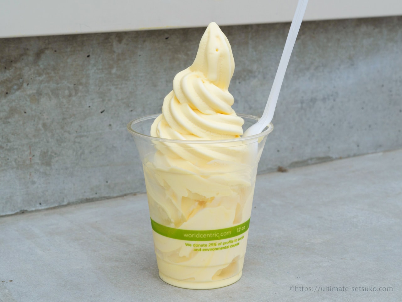コストコの新作ソフトは南国らしいパッションフルーツソフトクリーム!壬生倉庫店で先行販売か?