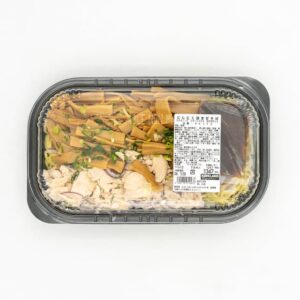 【コストコ新商品】にんにく鶏まぜそば！蒸し鶏とメンマたっぷりの満足デリ