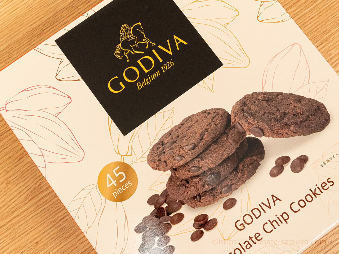 コストコ限定のゴディバのチョコレートチップクッキーがリニューアル