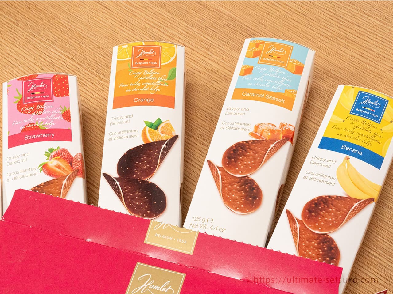 コストコ定番のハムレットクリスピーチョコアソートにフルーツの
