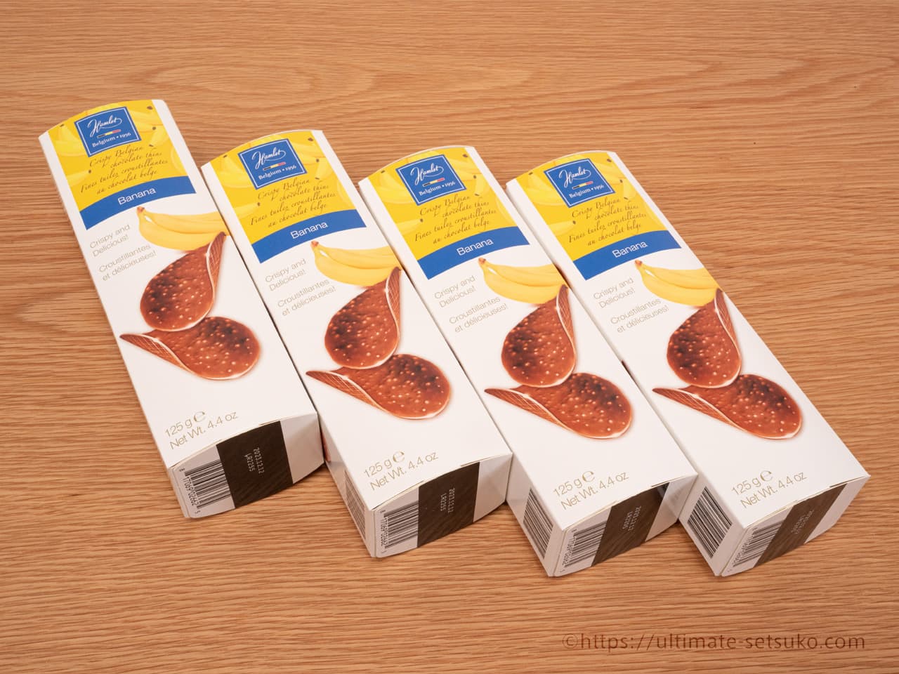 バナナ味のハムレットクリスピーチョコがコストコに登場！間違いない