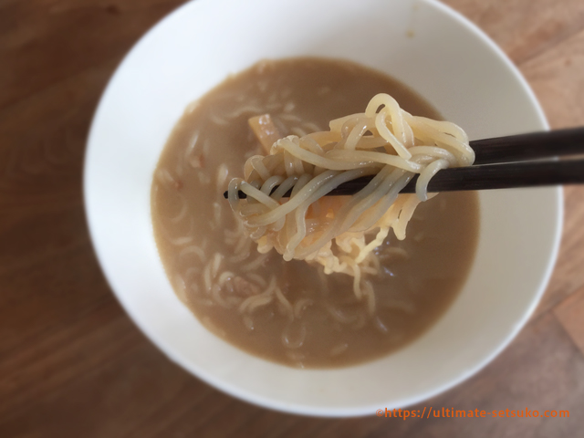 こんにゃく麺でも食べ応えばつぐん