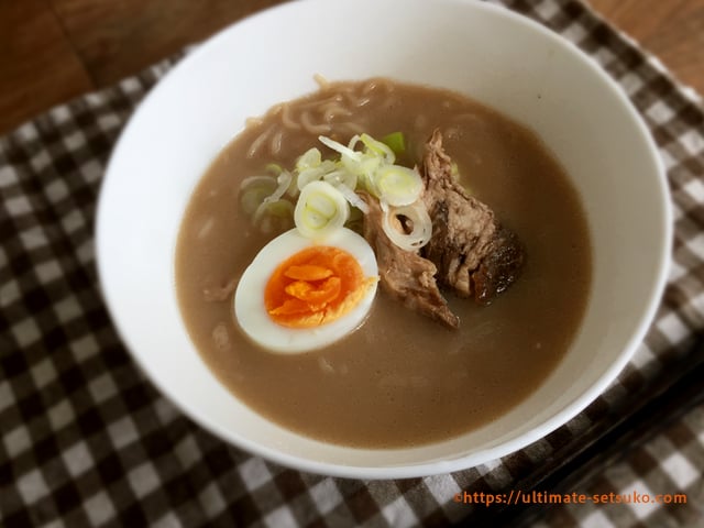 ヘルシーとんこつラーメン