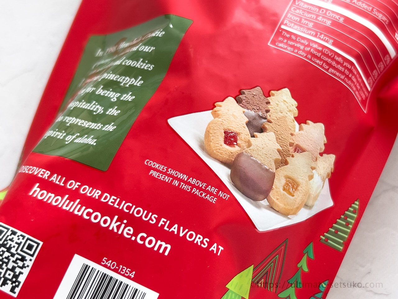 コストコのホノルルクッキーに限定登場！クリスマスカラーの限定