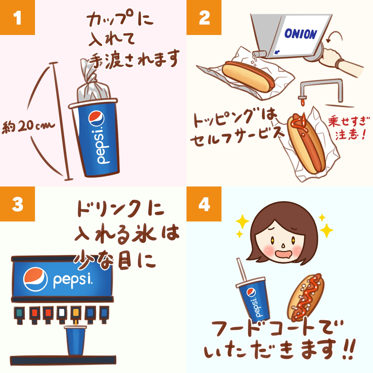 コストコのフードコートのホットドッグの作り方と6種類の食べ方を紹介