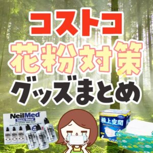 コストコで買える花粉対策グッズには何がある？薬や鼻うがい液など必須アイテムを紹介