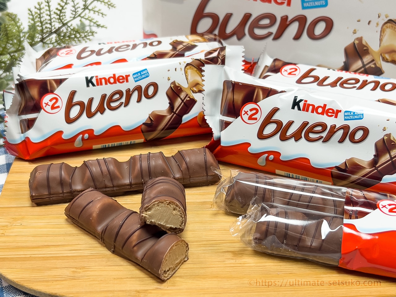 キンダー ブエノ ミルクチョコ 8袋／16本セット　Kinder Bueno キンダー ブエノ ミルクチョコ 8袋／16本セット Kinder Bueno - メルカリ