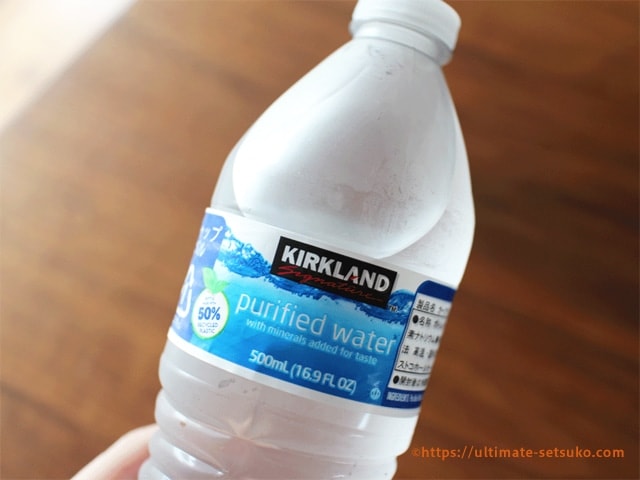 KIRKLAND purified water（カークランド ピュリファイドウオーター）