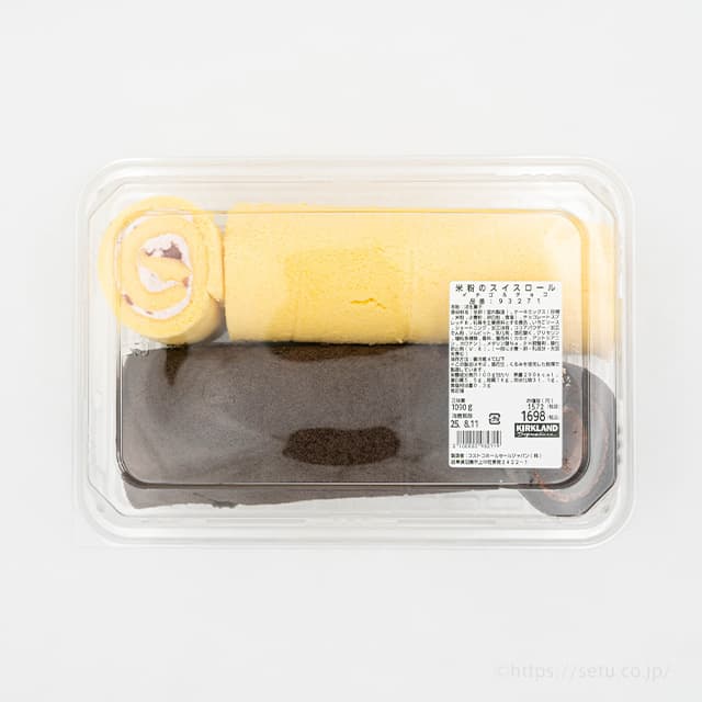 コストコ新商品は米粉のスイスロールのイチゴクリーム！濃厚チョコと2種類楽しめる新作