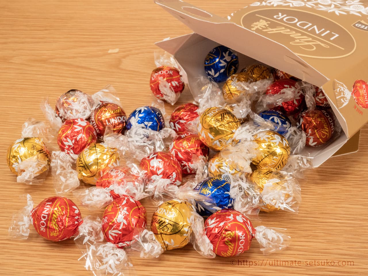 チョコレート リンツ リンドール ゴールド アソート 600g x 3個 LINDT