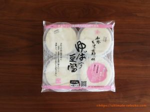 チュウノー食品 ゆば入り豆腐