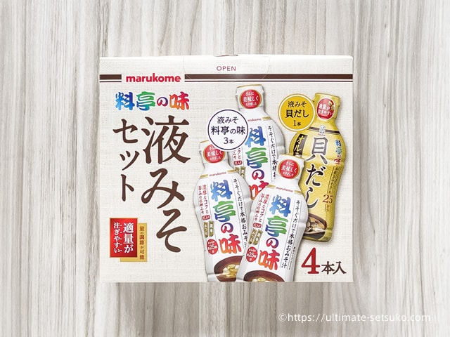 コストコ マルコメ 料亭の味 液みそセット