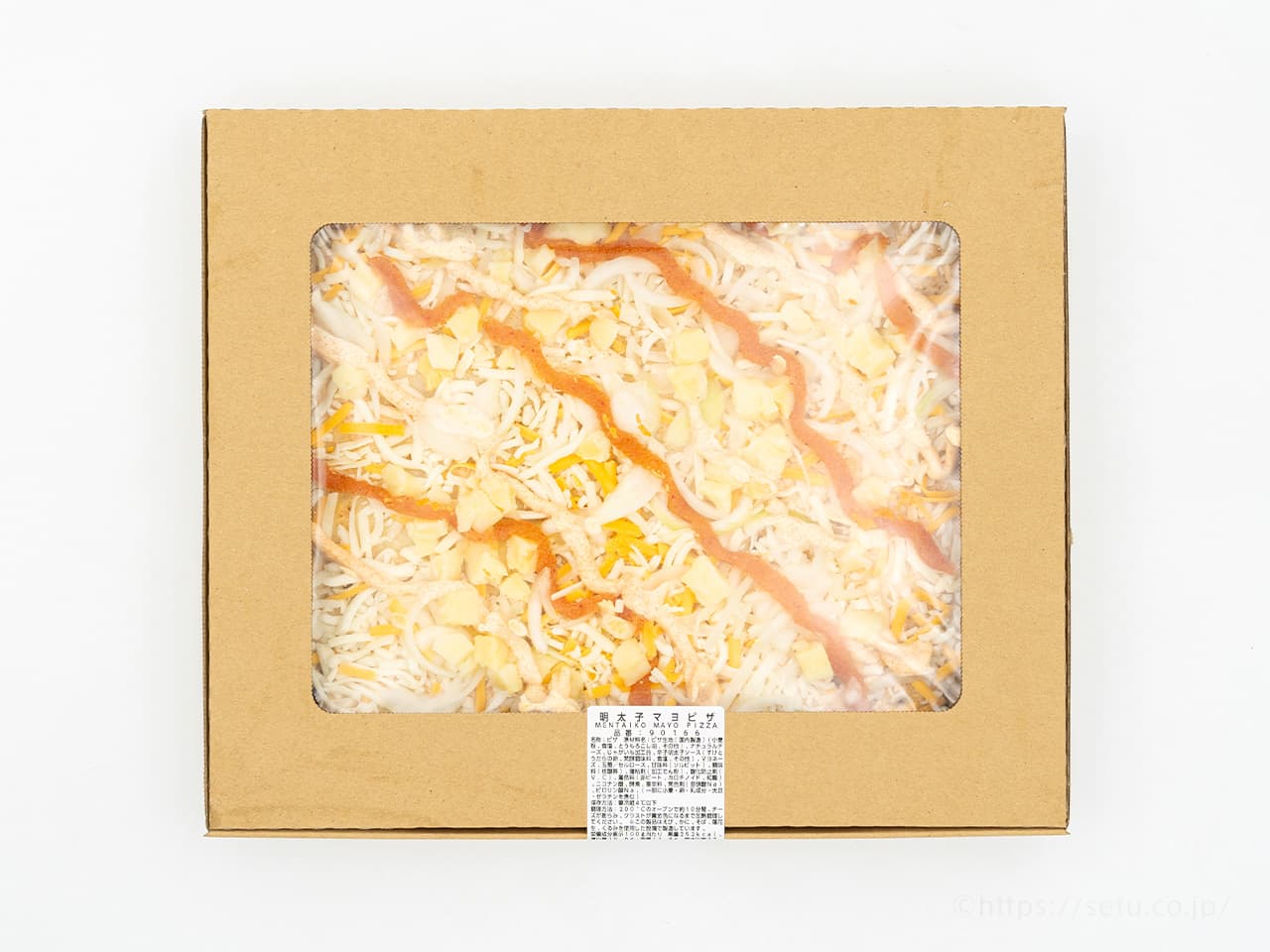 コストコのピザ新作!ダブル明太子ソースの濃厚な明太子マヨピザ