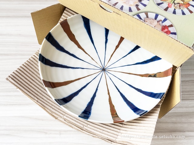 コストコ 美濃焼の大皿4枚セットがセンス良くて使い勝手も良くて