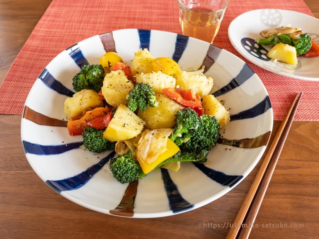 どんな料理でもオシャレになる色合い