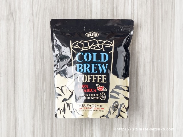 コストコで販売されているMJBのコールドブリューコーヒーはクセのない