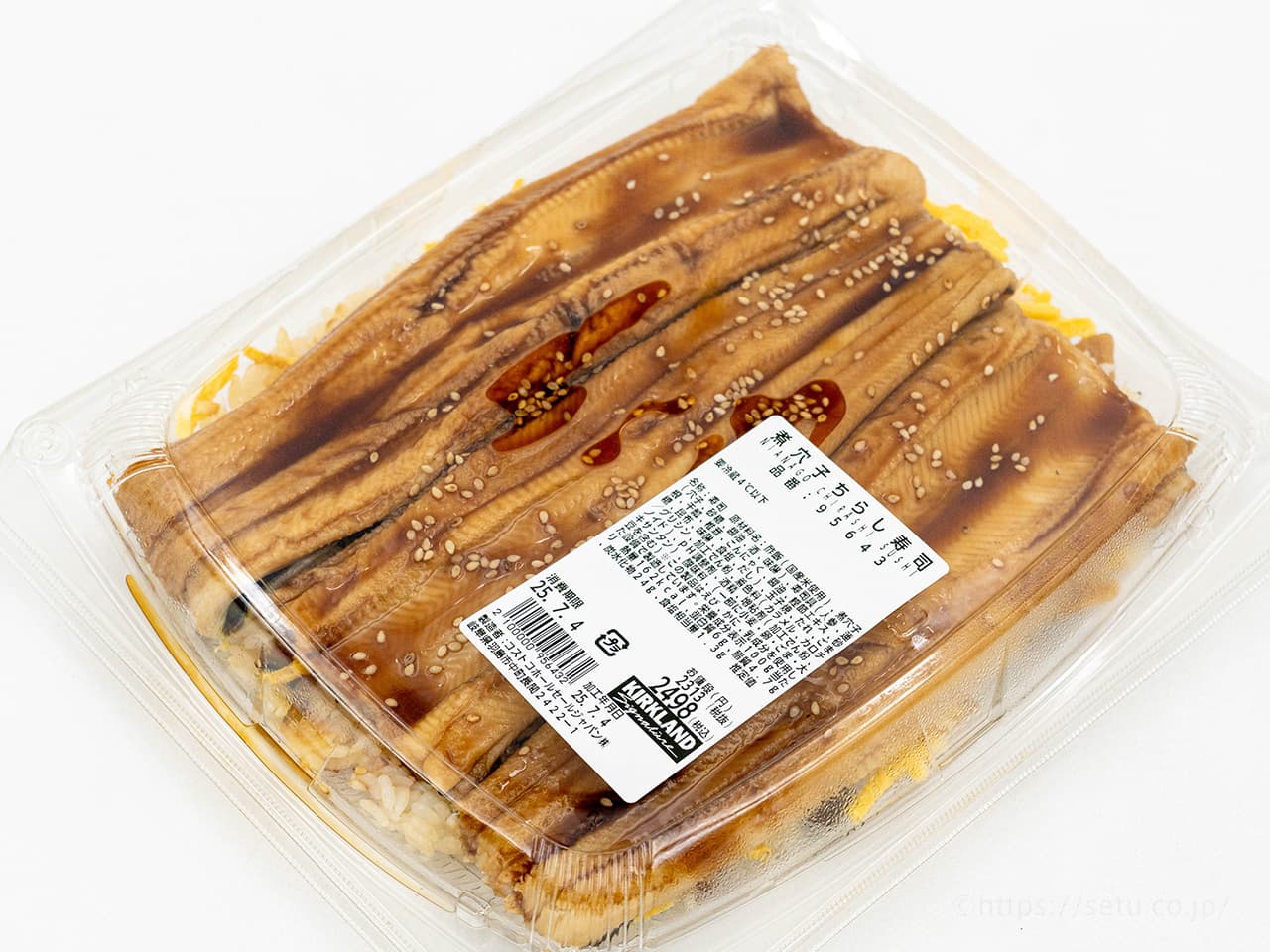 コストコ 煮穴子ちらし寿司